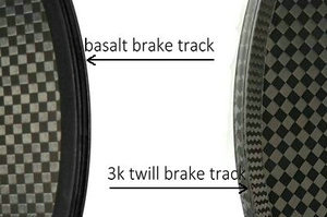 bike disc wheel carbon finishes